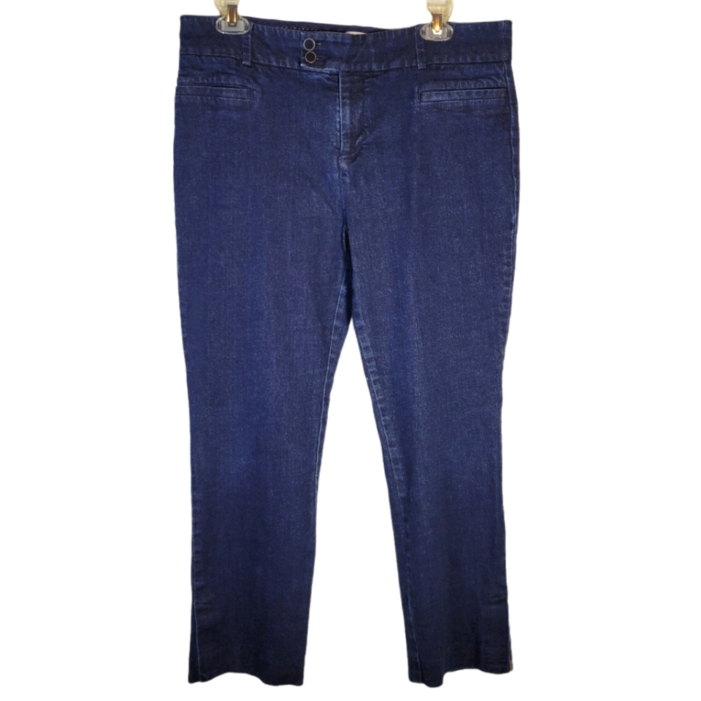 Anthropologie the Essential Slim capris jeans Size 12
